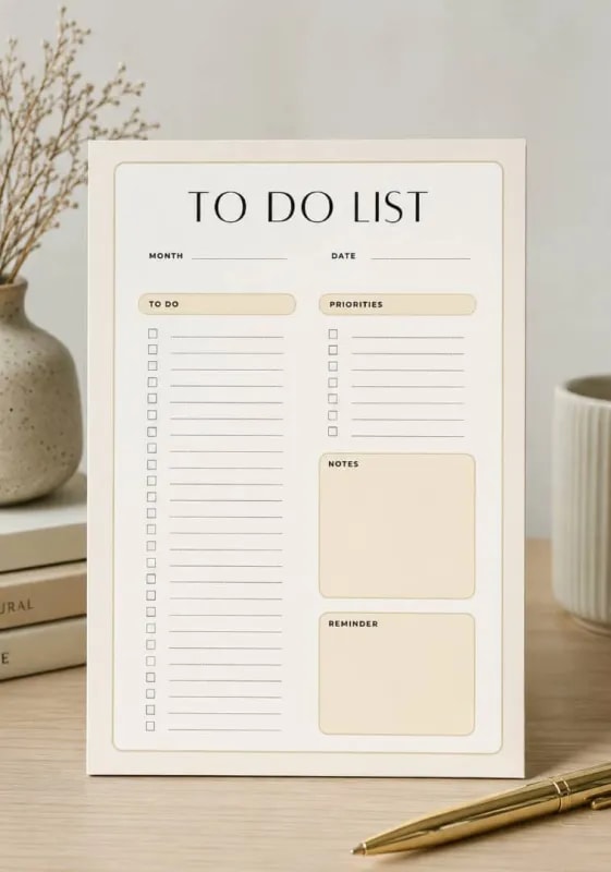 To do list